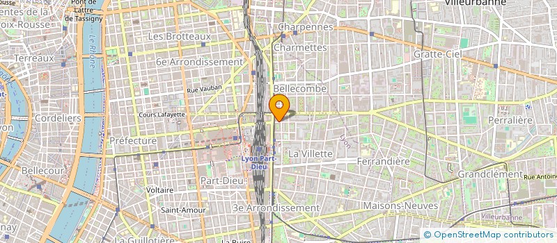 localisation de l'entreprise THOMAS SARL  LYON