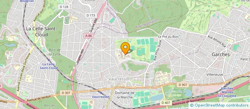 localisation de l'entreprise THOMAS SERVICES  VAUCRESSON