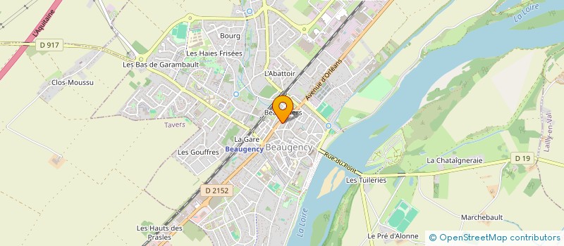 localisation de l'entreprise THOMAS SOUDURE 45  CRAVANT