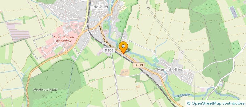 localisation de l'entreprise THOMAS TAVERNIER  ROTHBACH