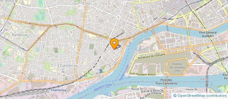 localisation de l'entreprise THOMAS VEROT à NANTES