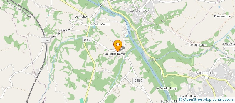 localisation de l'entreprise THOMAS - ZANEBONI à CEAULMONT