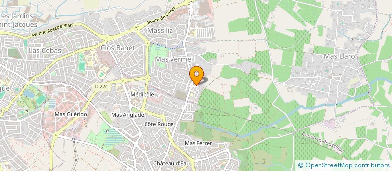 localisation de l'entreprise THOMASLOLA  PERPIGNAN