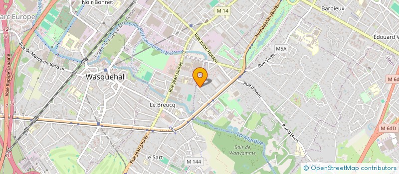 localisation de l'entreprise THOMASOCARRE à CROIX
