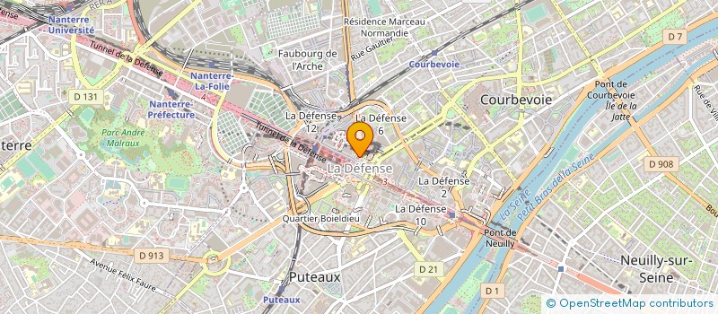 localisation de l'entreprise THOMASSE SERVICE SA à PUTEAUX
