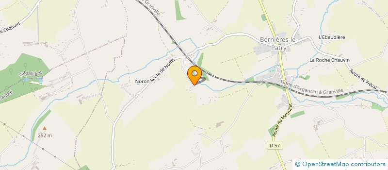 localisation de l'entreprise THOMASSE TERRASSEMENT  VALDALLIERE