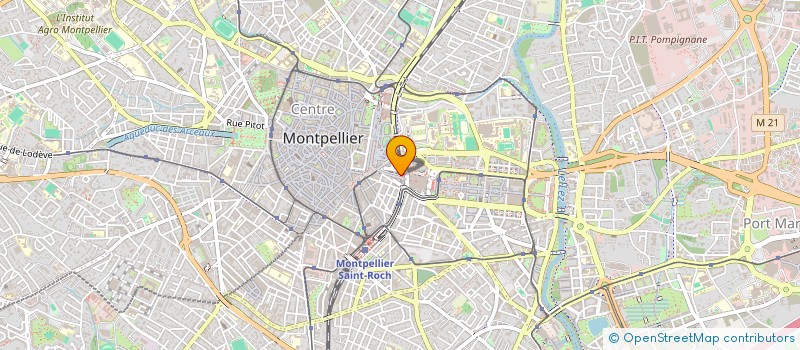 localisation de l'entreprise THOMASSET à MONTPELLIER