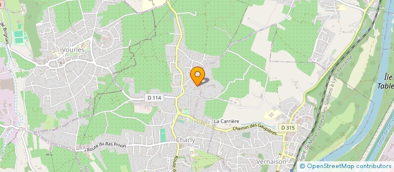 localisation de l'entreprise THOMASSET COACHING  MILLERY