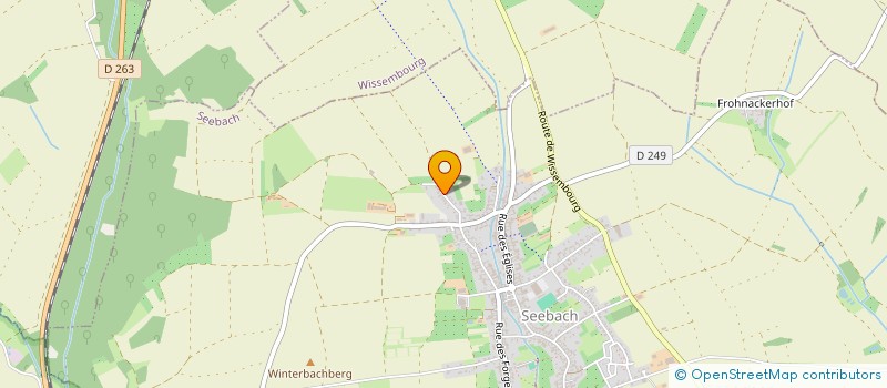 localisation de l'entreprise THOMAT  SEEBACH