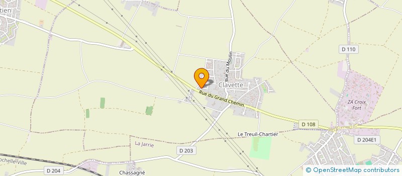 localisation de l'entreprise THOMAWI  CLAVETTE