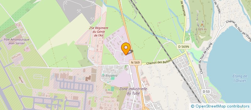 localisation de l'entreprise THOMAZUR  ISTRES