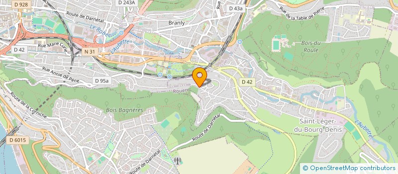 localisation de l'entreprise THOMCAR  SAINT-LEGER-DU-BOURG-DENIS