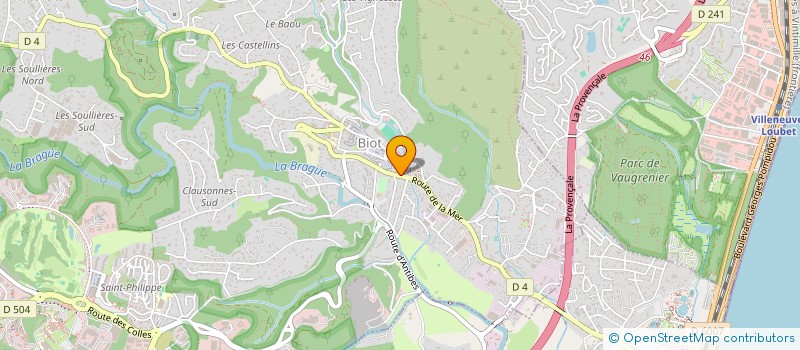 localisation de l'entreprise THOMCLAIR  BIOT