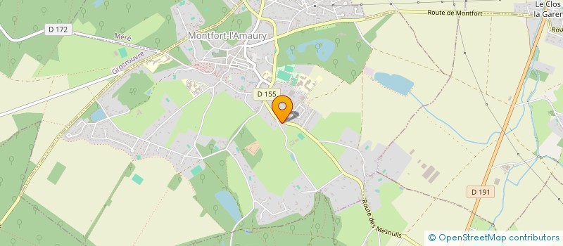 localisation de l'entreprise THOME.AS.  MONTFORT-L'AMAURY