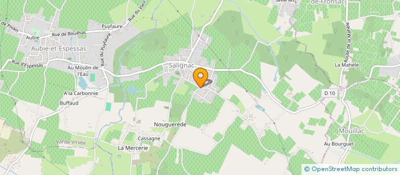 localisation de l'entreprise THOMELEC33  GAURIAGUET