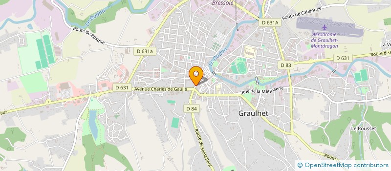 localisation de l'entreprise THOMIDU  GRAULHET