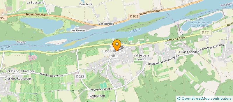 localisation de l'entreprise THOMIE N'LOVE  LUSSAULT-SUR-LOIRE