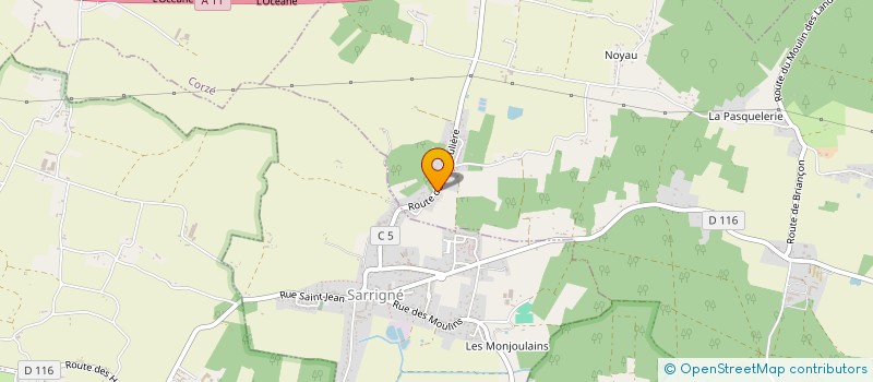 localisation de l'entreprise THOMINE BELLENGER  LOIRE-AUTHION