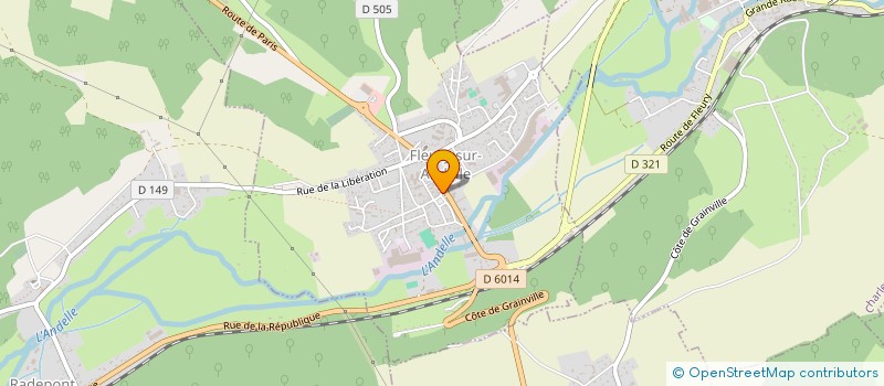 localisation de l'entreprise THOMISA  FLEURY-SUR-ANDELLE