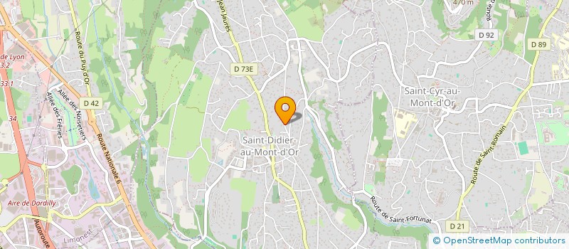 localisation de l'entreprise THOMISUS  SAINT-DIDIER-AU-MONT-D'OR