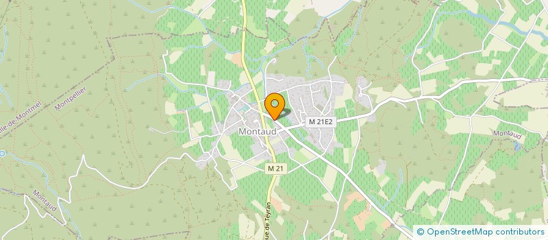 localisation de l'entreprise THOMLINE  MONTAUD