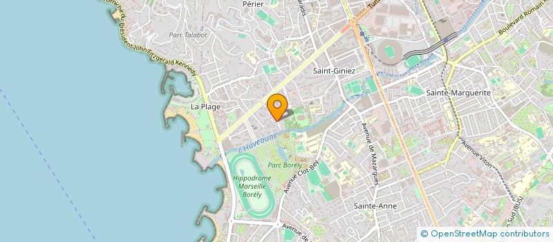 localisation de l'entreprise THOMOR INVEST  MARSEILLE