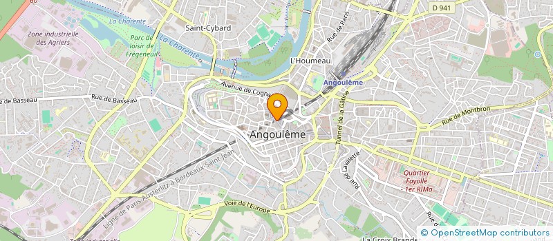 localisation de l'entreprise THOMPAT VEZINA à ANGOULEME