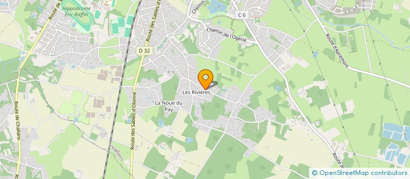 localisation de l'entreprise THOMSON BOIS SOLEIL à CHALLANS