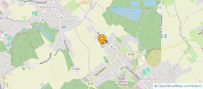 localisation de l'entreprise THOMTHIB  THUMERIES