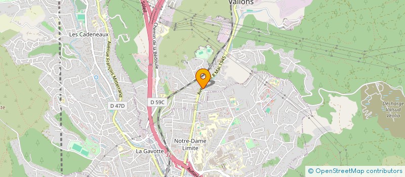 localisation de l'entreprise THOMVAL  PARADOU