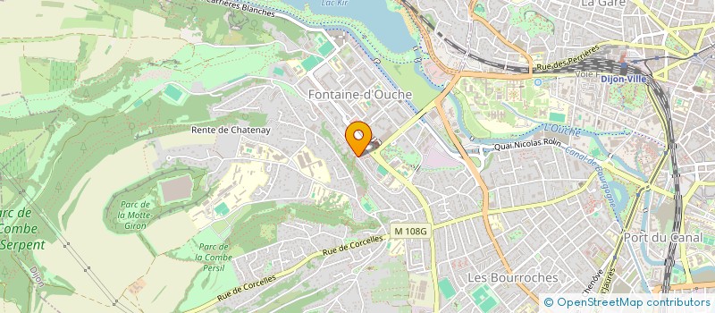 localisation de l'entreprise THOMVER à DIJON