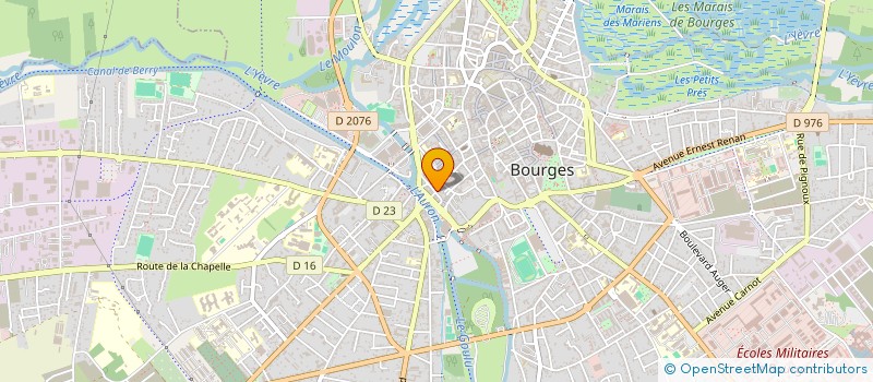 localisation de l'entreprise THOMY  BOURGES