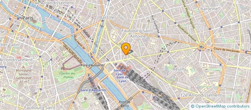 localisation de l'entreprise THOMY VERIFICATION à PARIS