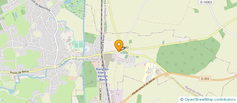 localisation de l'entreprise THON VERT  RANG-DU-FLIERS