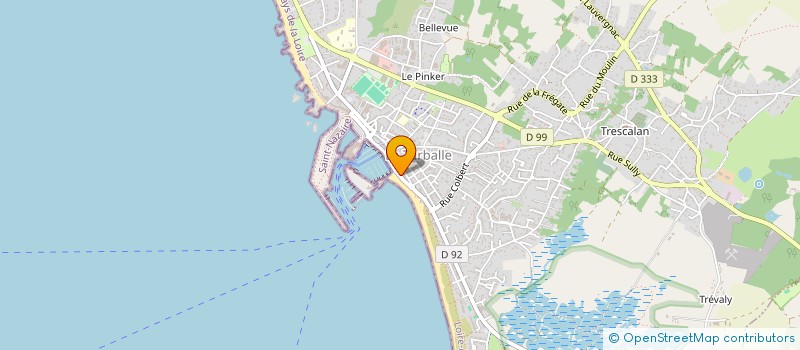 localisation de l'entreprise THONON  LA TURBALLE