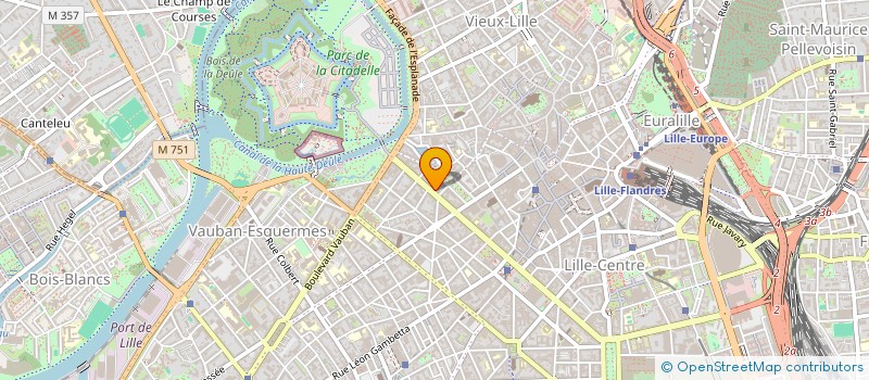 localisation de l'entreprise THOOR INVEST  LILLE