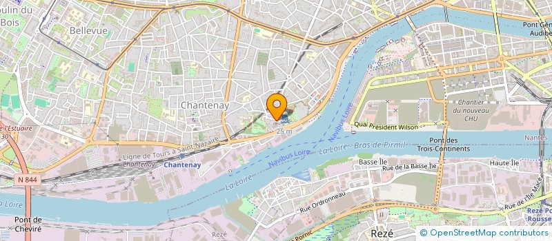 localisation de l'entreprise THOPIMART  NANTES
