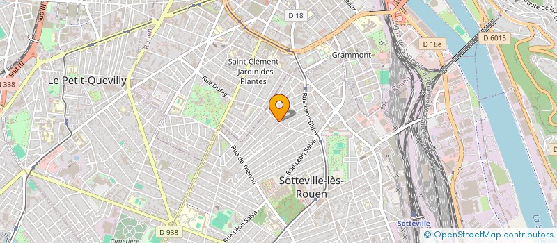 localisation de l'entreprise THOR à SOTTEVILLE-LES-ROUEN