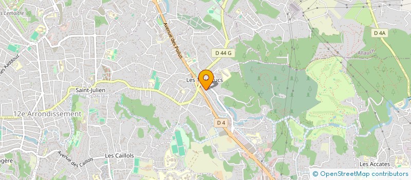 localisation de l'entreprise THOR  MARSEILLE