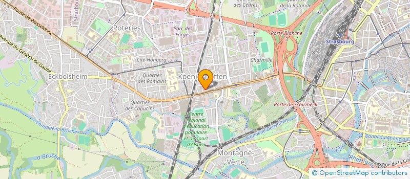 localisation de l'entreprise THOR ASCEND VENTURE  STRASBOURG