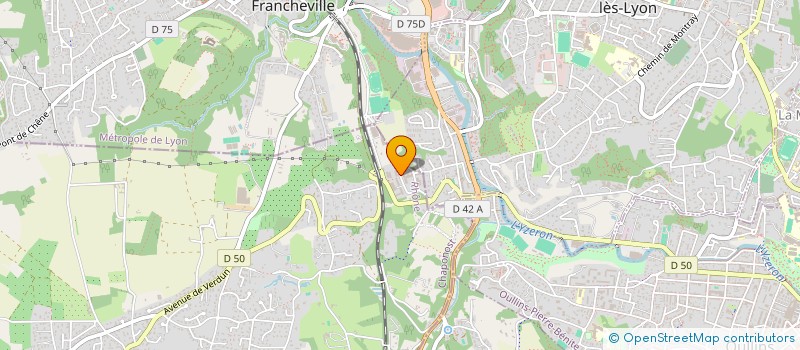 localisation de l'entreprise THOR CAPITAL  CHAPONOST