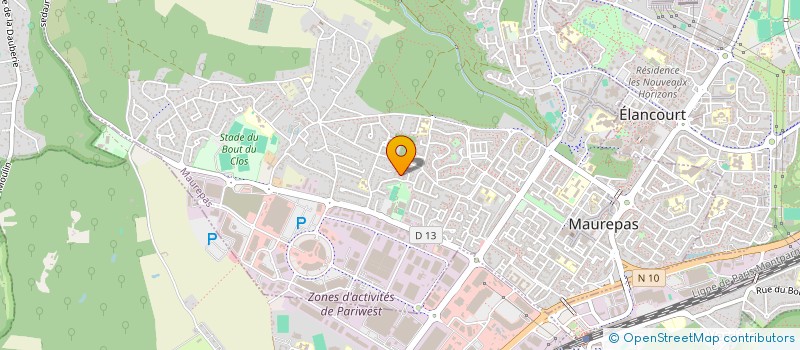 localisation de l'entreprise THOR ELEC TECH  MAUREPAS