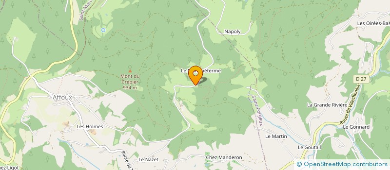 localisation de l'entreprise THOR IMVEST  AFFOUX