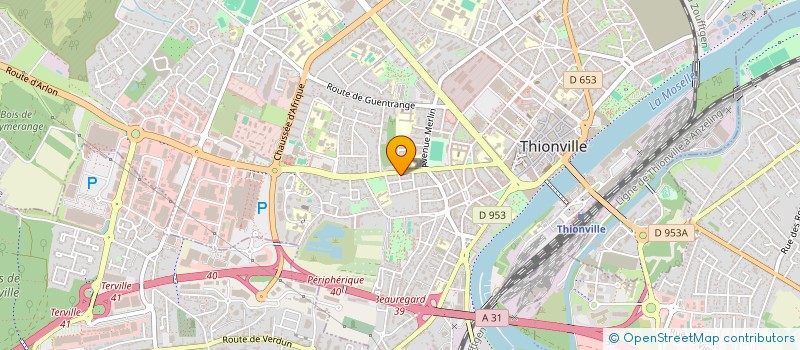 localisation de l'entreprise THOR INVEST à THIONVILLE