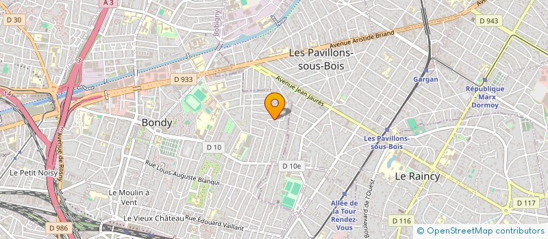 localisation de l'entreprise THOR-IT  BONDY