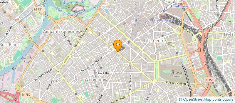 localisation de l'entreprise THORAM  LILLE