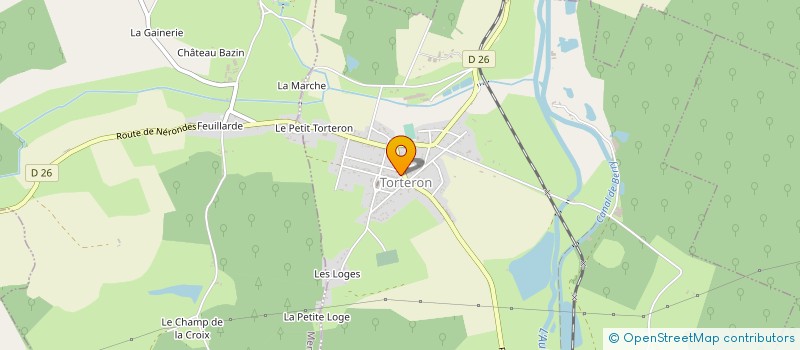 localisation de l'entreprise THORBEL ET ASSOCIES à JOUET SUR L'AUBOIS