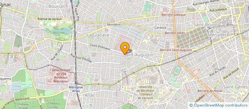 localisation de l'entreprise THORDIL OPTIQUE à BORDEAUX