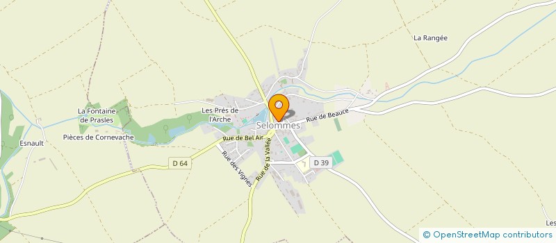 localisation de l'entreprise THORE PAS USEP  THORE-LA-ROCHETTE