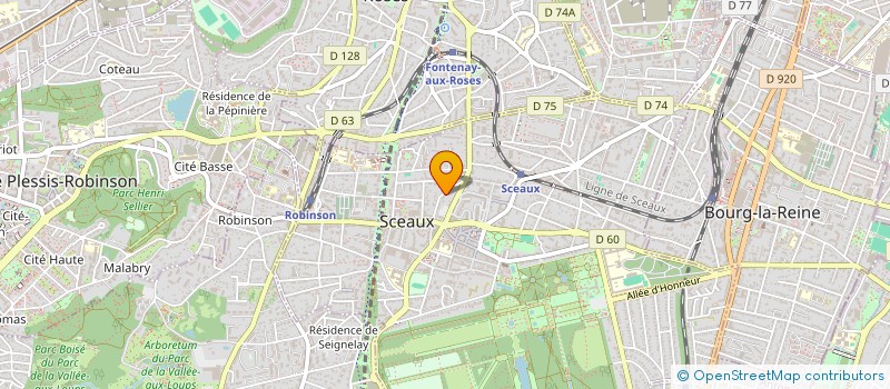localisation de l'entreprise THORE TU à SCEAUX